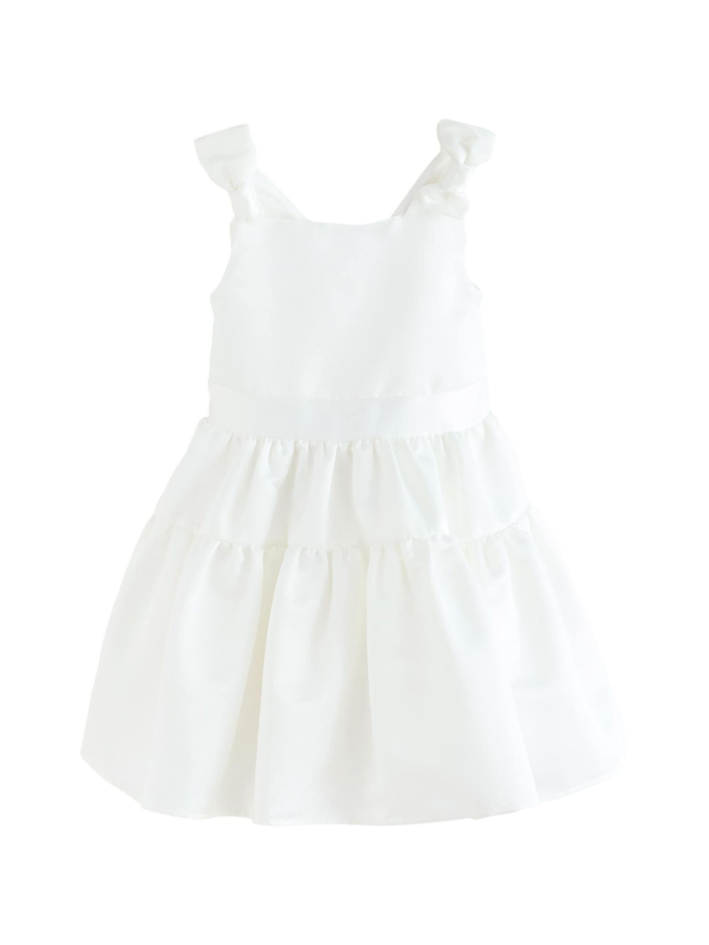 LAURA ASHLEY Jurk in Wit: voorkant