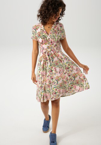 Aniston CASUAL Sommerkleid in Pink