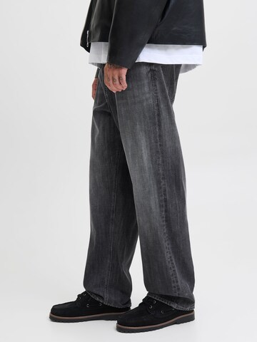 juoda JACK & JONES Laisvas Džinsai 'JJIAlex Original'