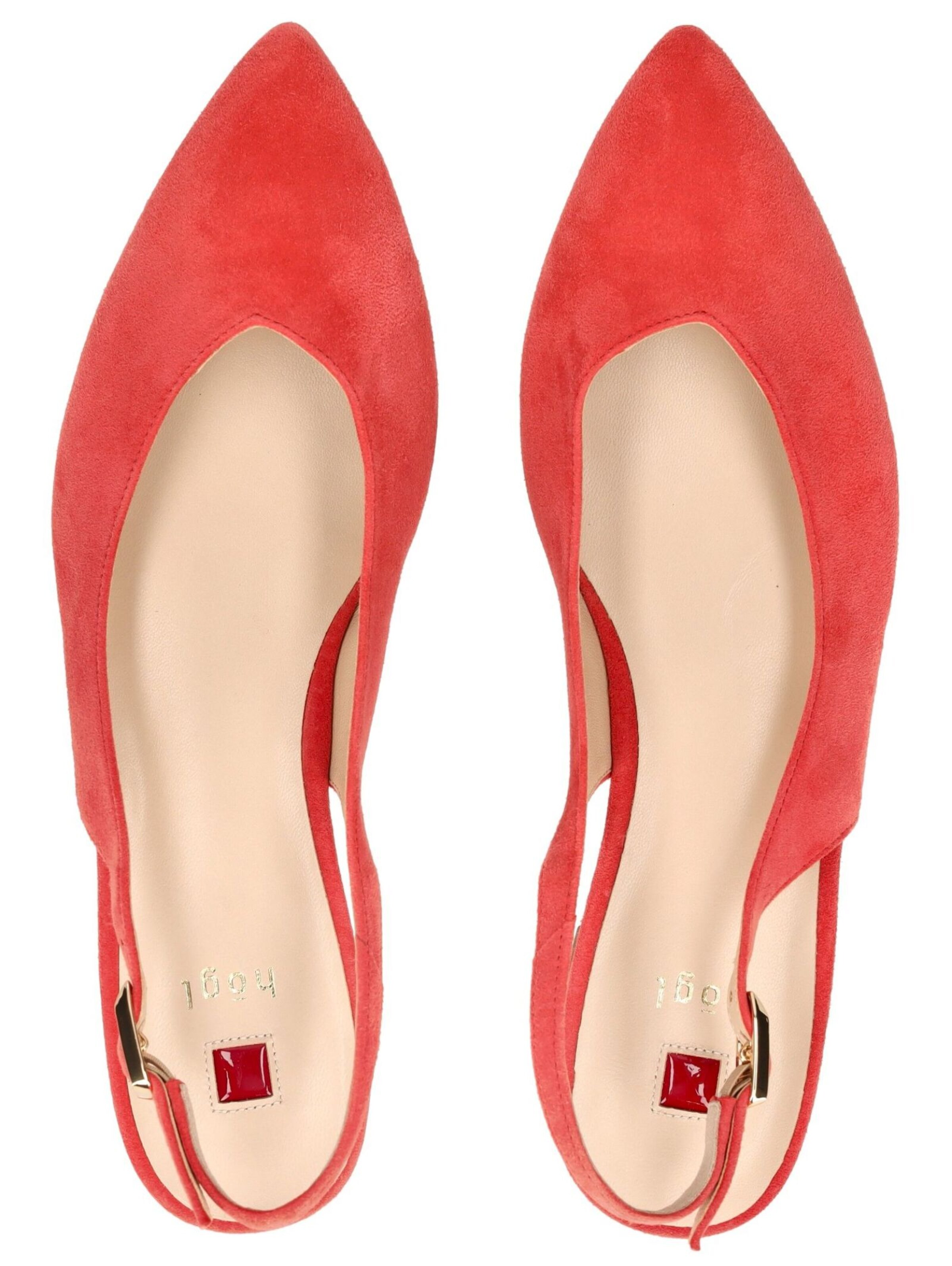 Ballerina con cinturino di Högl in arancione