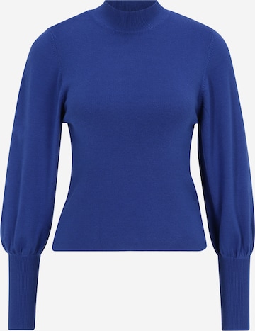 Vero Moda Petite Trui 'HOLLY KARI' in Blauw: voorkant