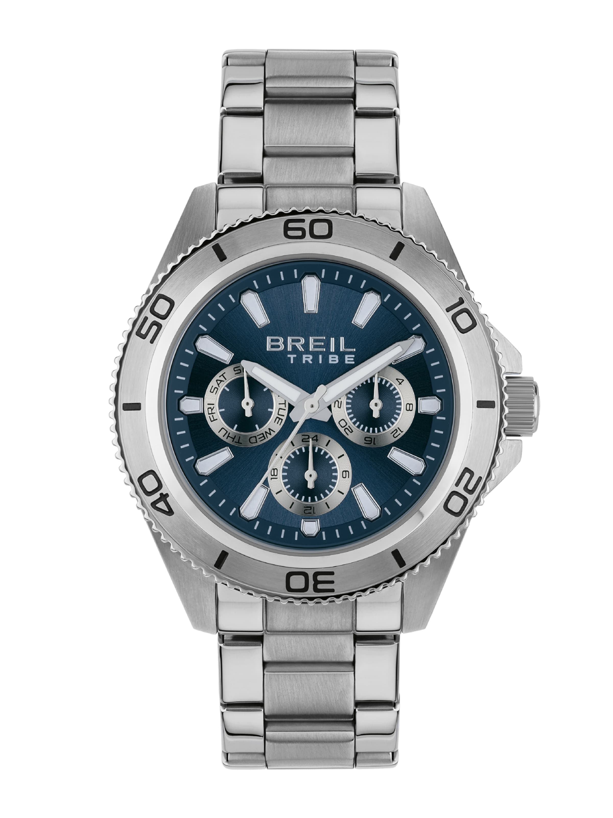 Breil Analoog horloge 'Challenge' in Zilver: voorkant