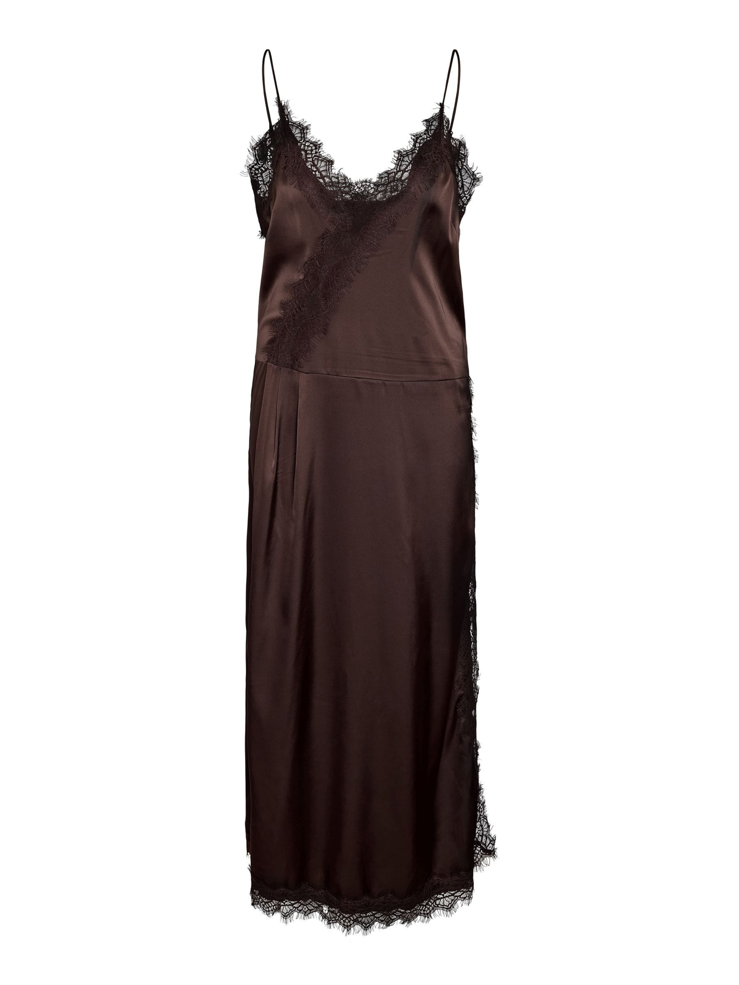 Robe 'NMLouise' Noisy may en marron : devant