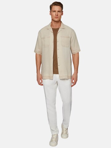 Coupe regular Chemise Boggi Milano en beige