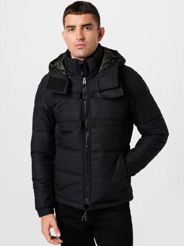G-STAR Jacke 'Attac' in Schwarz: Vorderseite