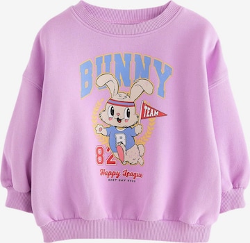 Next - Sweatshirt em roxo: frente