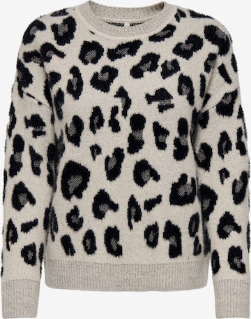 Pull-over 'ONLSARA' ONLY en gris : devant