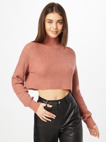Missguided Sweter w kolorze różowy: przód
