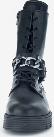 GABOR Lace-Up Ankle Boots in Black