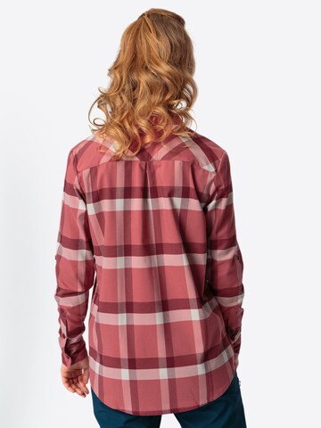 VAUDE Multifunctionele blouse 'Farsund III' in Rood