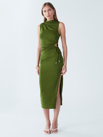 BWLDR Dress 'Lenora' in Green: front