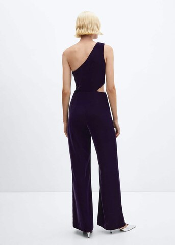 MANGO Jumpsuit 'Melie' in Lila