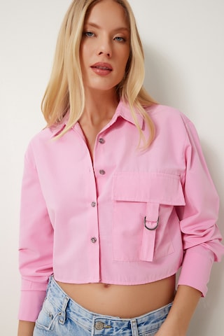 Happiness İstanbul Блуза в розово