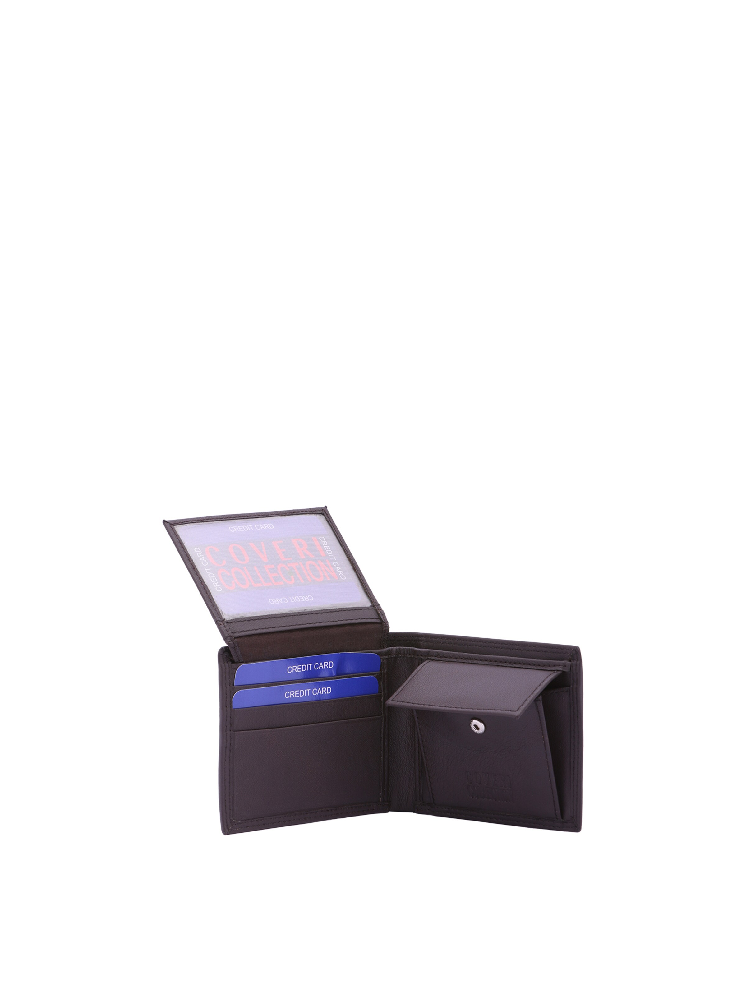 Enrico Coveri Portemonnee in Bruin: voorkant