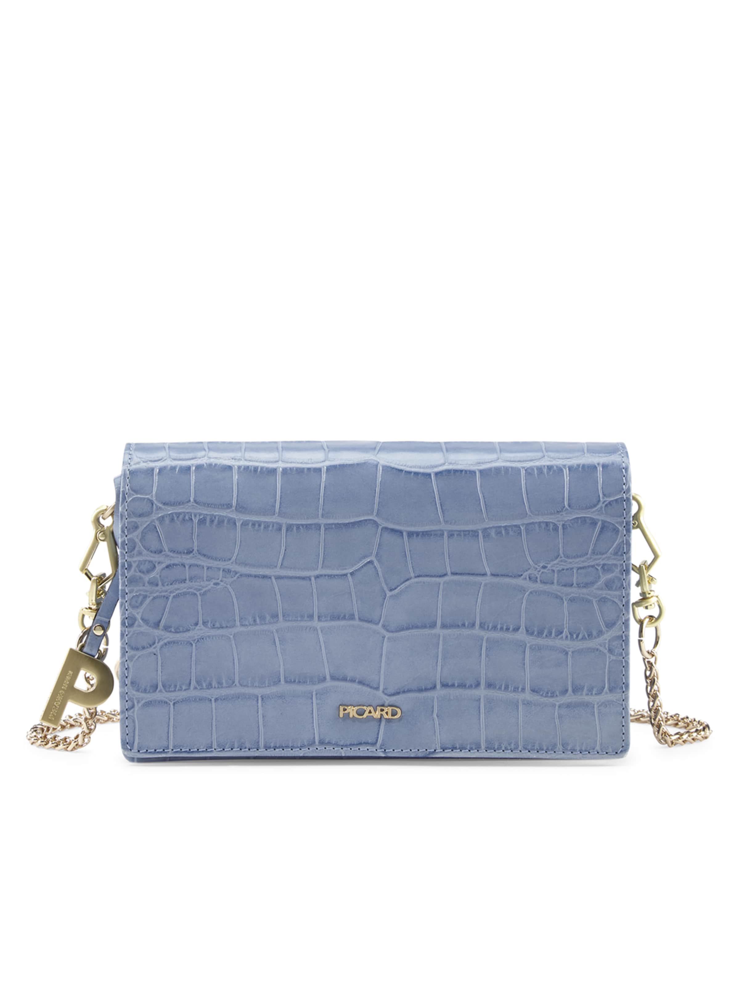 Picard Schoudertas 'Weimar' in Blauw: voorkant