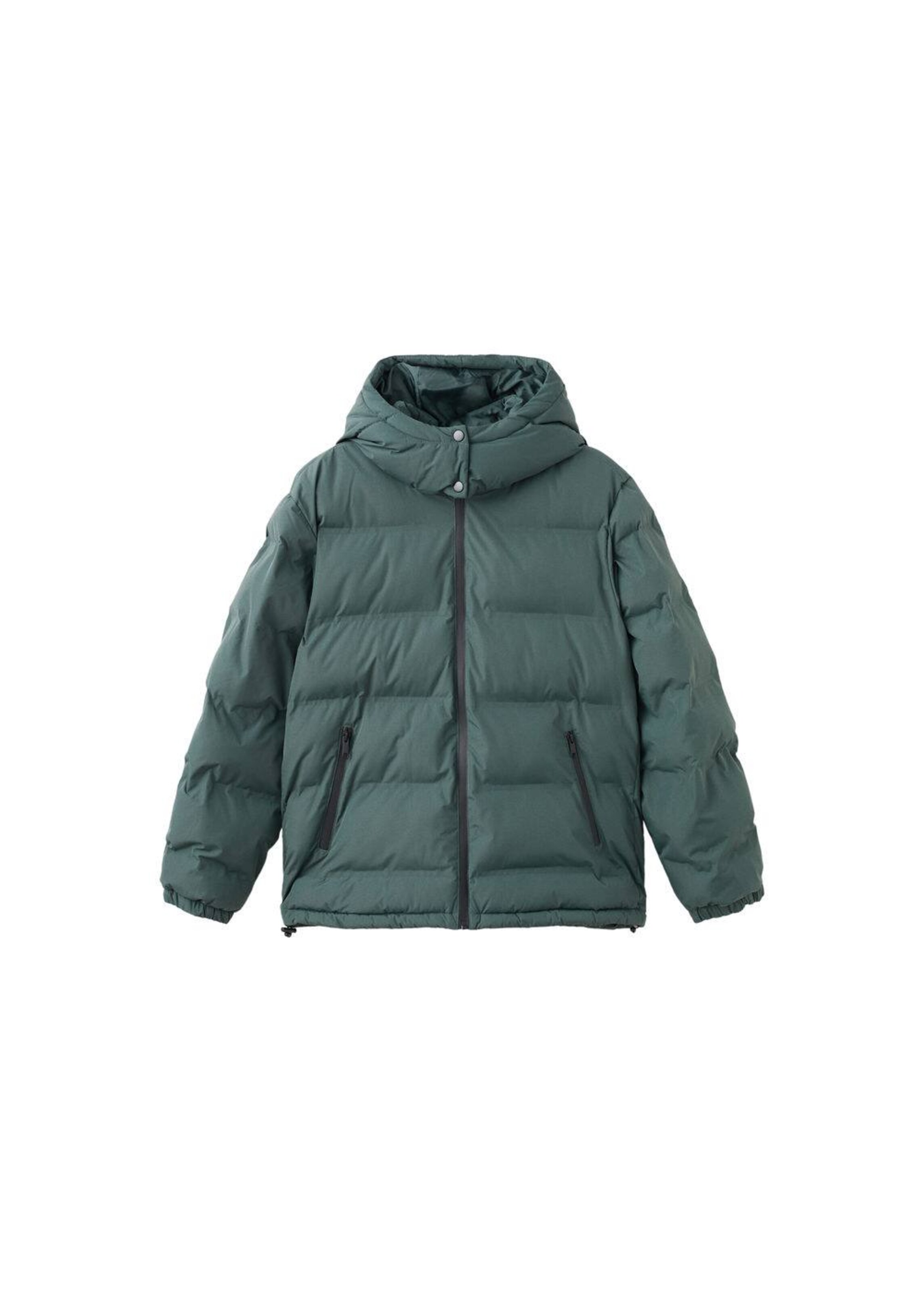 MANGO TEEN Winter Jacket 'Clapham2' in Green: front