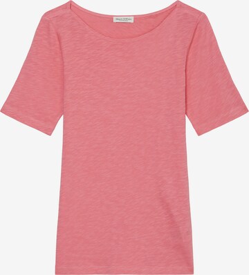 T-shirt Marc O'Polo en rouge : devant