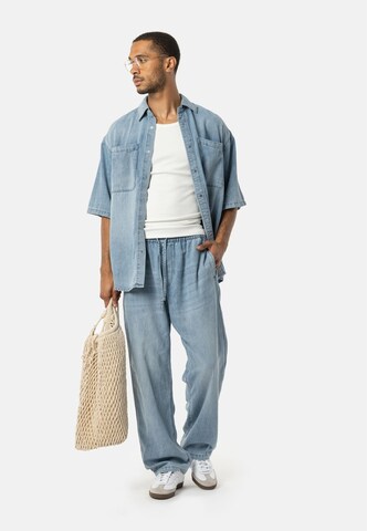 Elias Rumelis Comfort fit Overhemd 'Rome' in Blauw