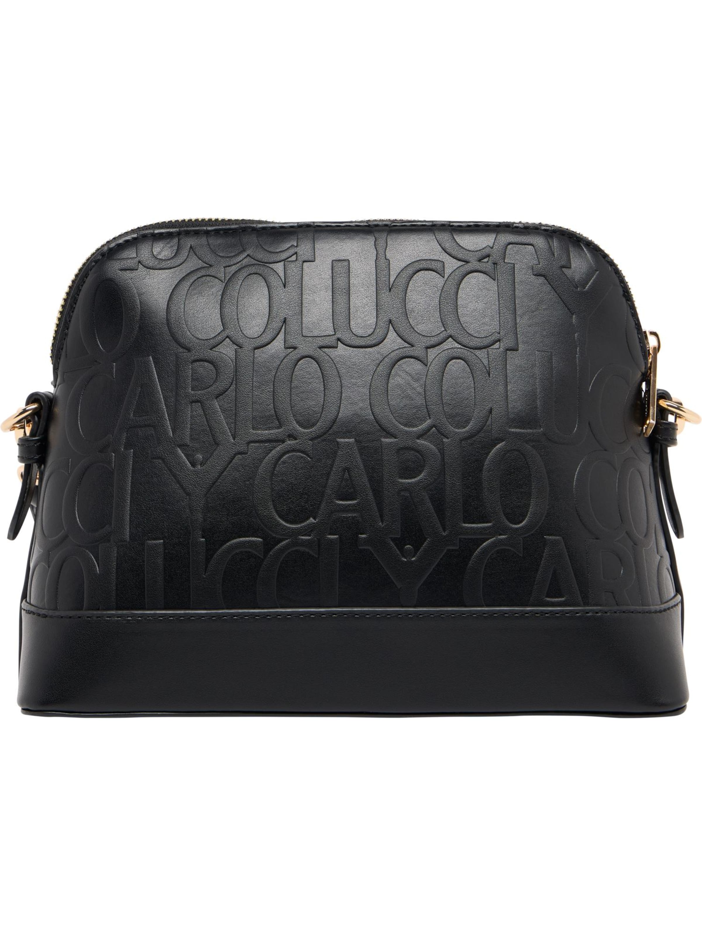 Sac à bandoulière 'Fassardi' Carlo Colucci en noir