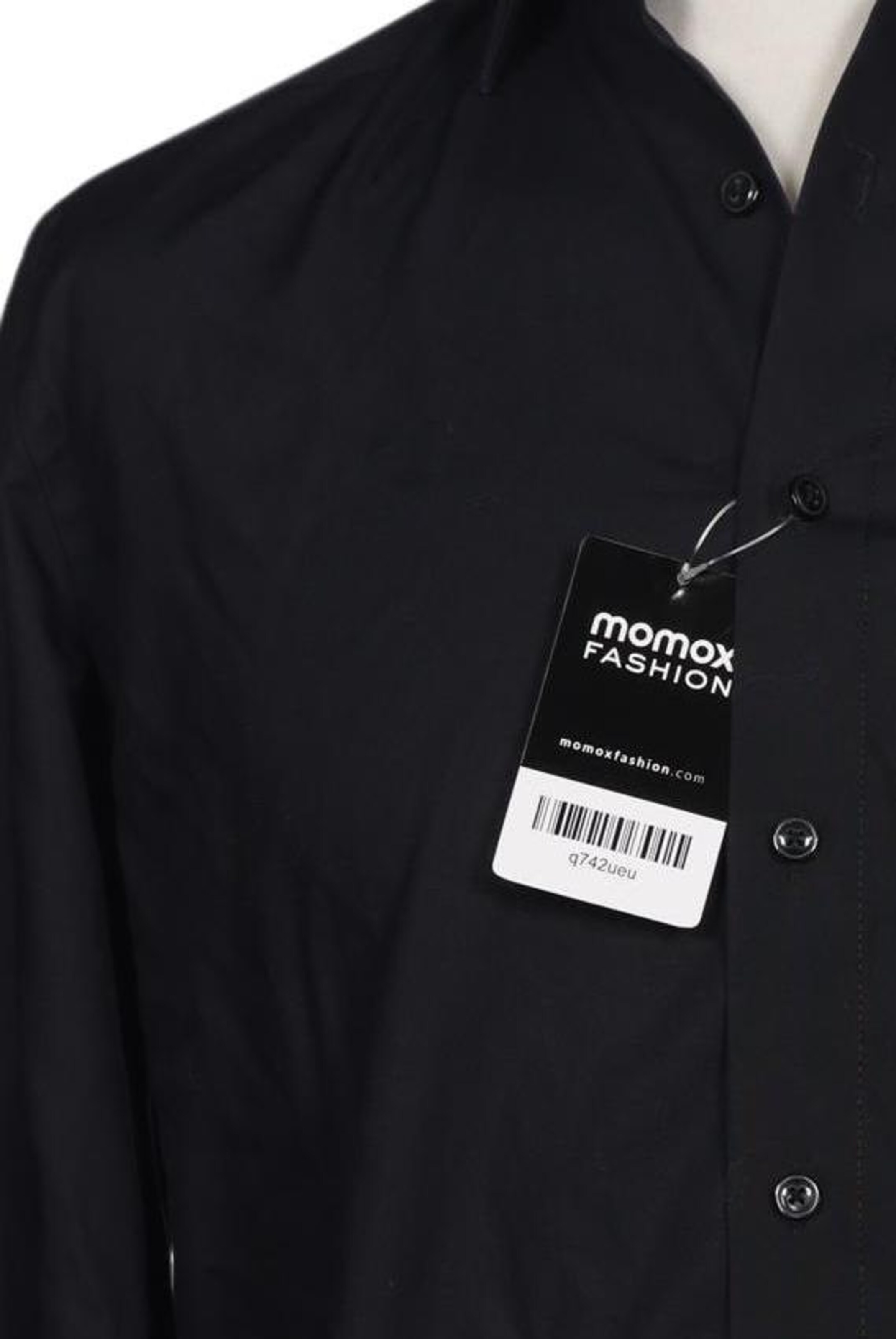 OLYMP Button Up Shirt in M in Blue