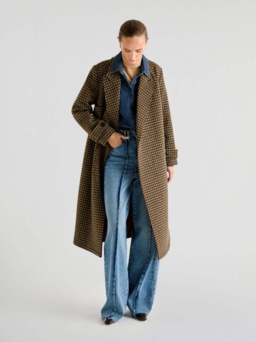 Manteau mi-saison Scalpers en orange
