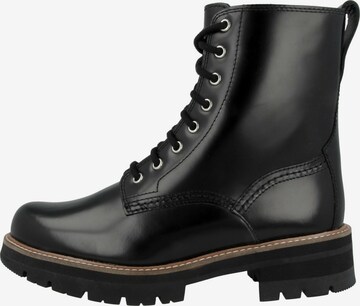 CLARKS Lace-Up Ankle Boots 'Orianna' in Black