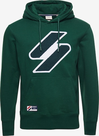 Superdry Sweatshirt in Grün: predná strana