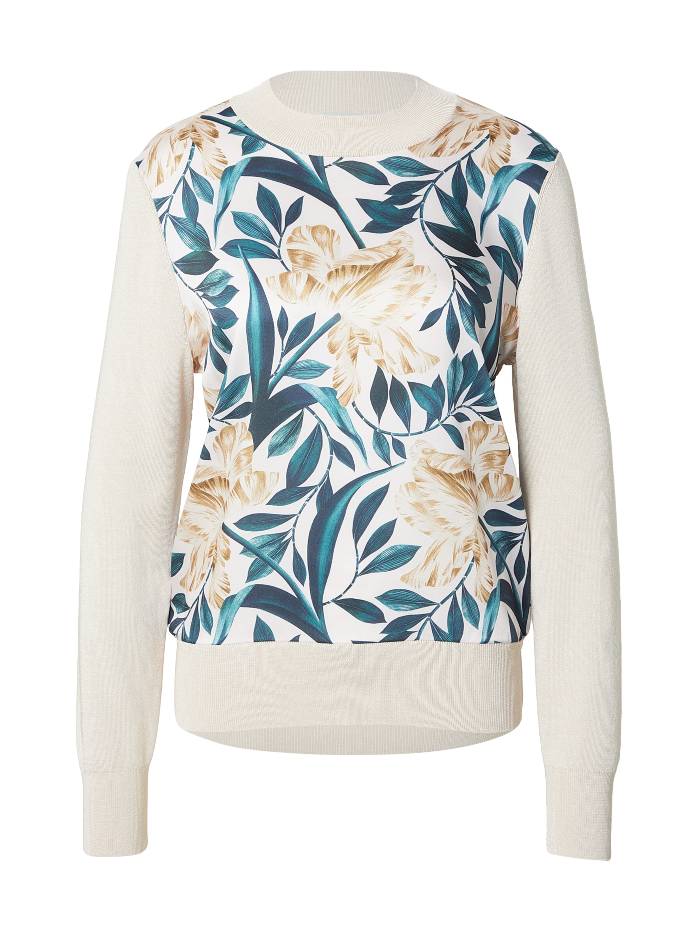 elefántcsont / dohánybarna / smaragd / jáde Ted Baker Pulóver 'MERRNI', Termék nézet