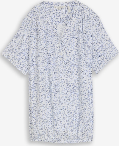 Tom Tailor Women + Pusero koossa XXL värissä katkero / pastellinsininen / valkoinen, Tuotenäkymä