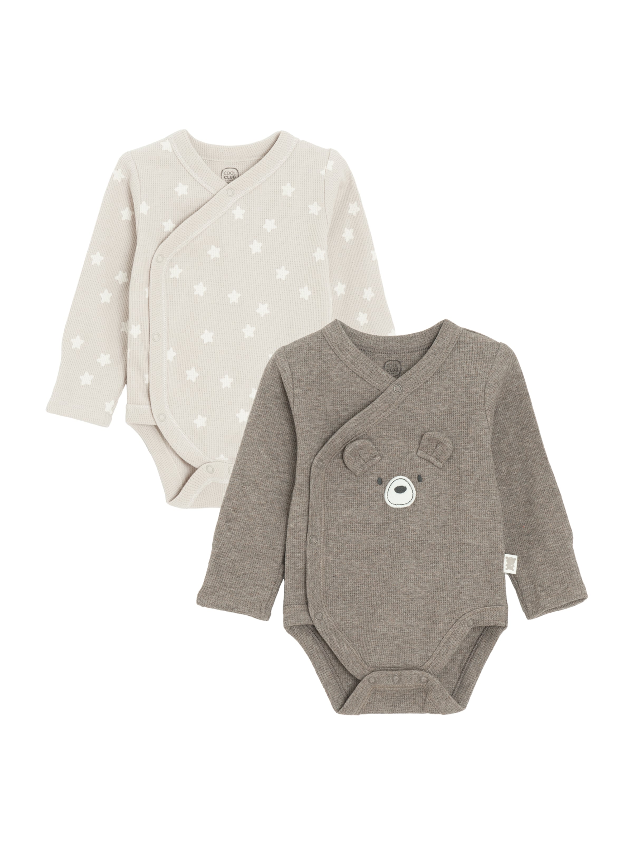 Cool Club Dupačky/body – hnědá: přední strana