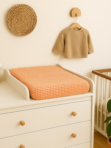 PAPATE - Accesorios para carritos de bebé 'Changing Mat Cover' en naranja