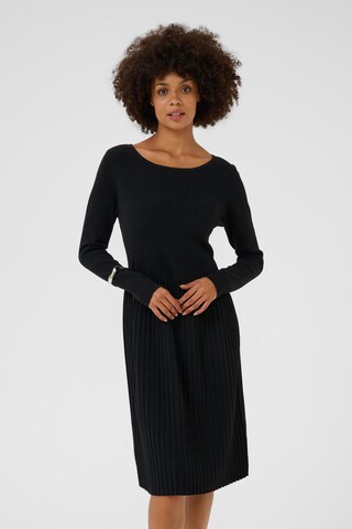 Robe 'Luci' CULTURE en noir : devant