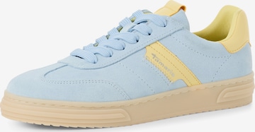 Tamaris Низкие кроссовки в Синий: спереди