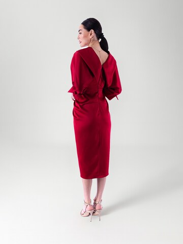 acob a porter Avondjurk in Rood