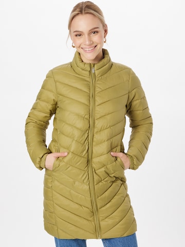 Manteau mi-saison 'TAHOE' ONLY en vert : devant