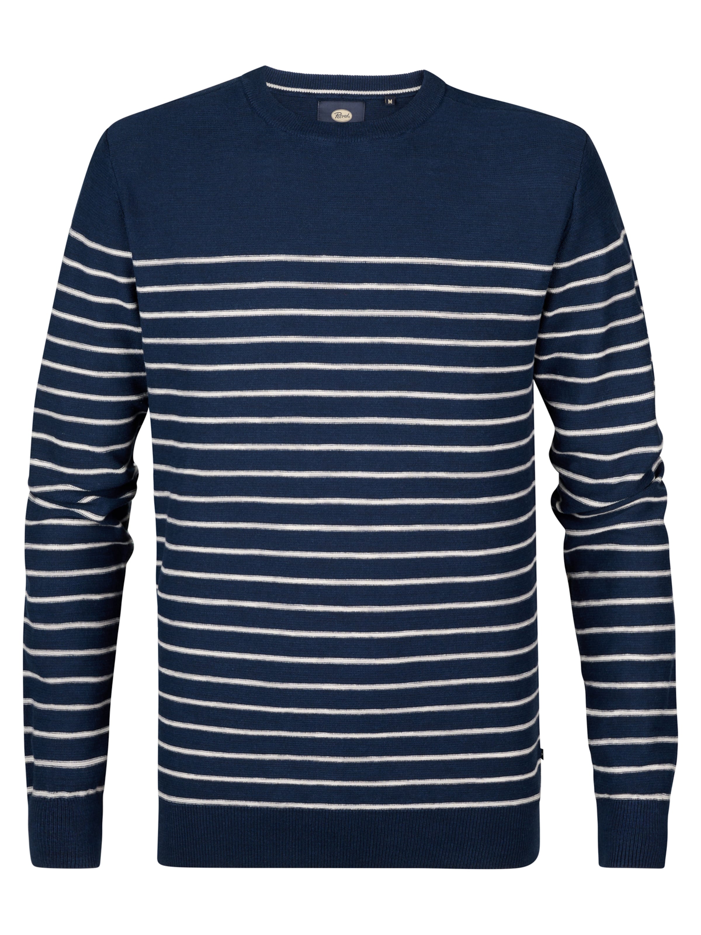Petrol Industries Sweater 'Palm' in Blue: front