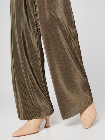 Guido Maria Kretschmer Women Wide Leg Hose 'Melissa' in Braun