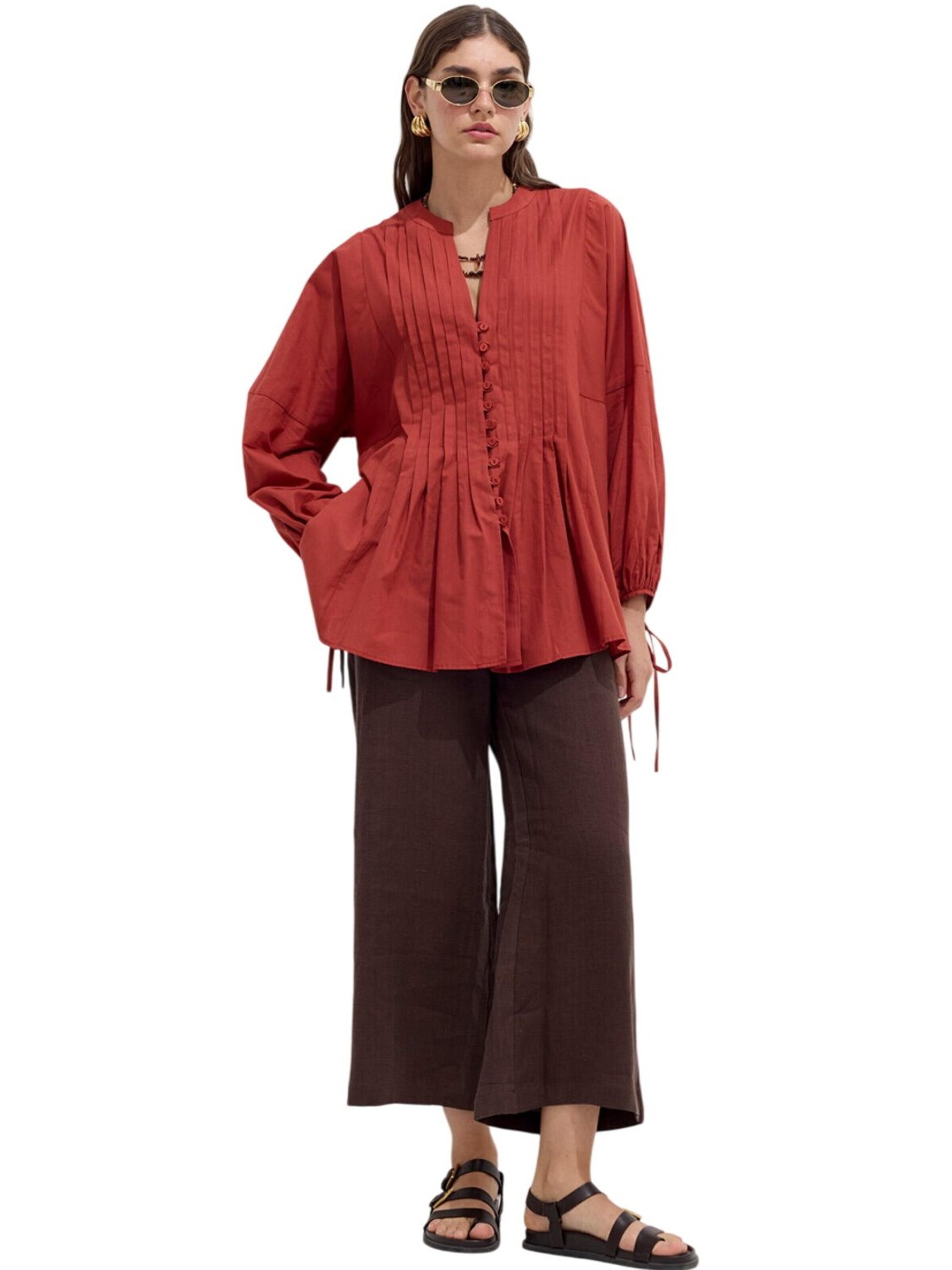 MANUKA Tunic in Orange: front
