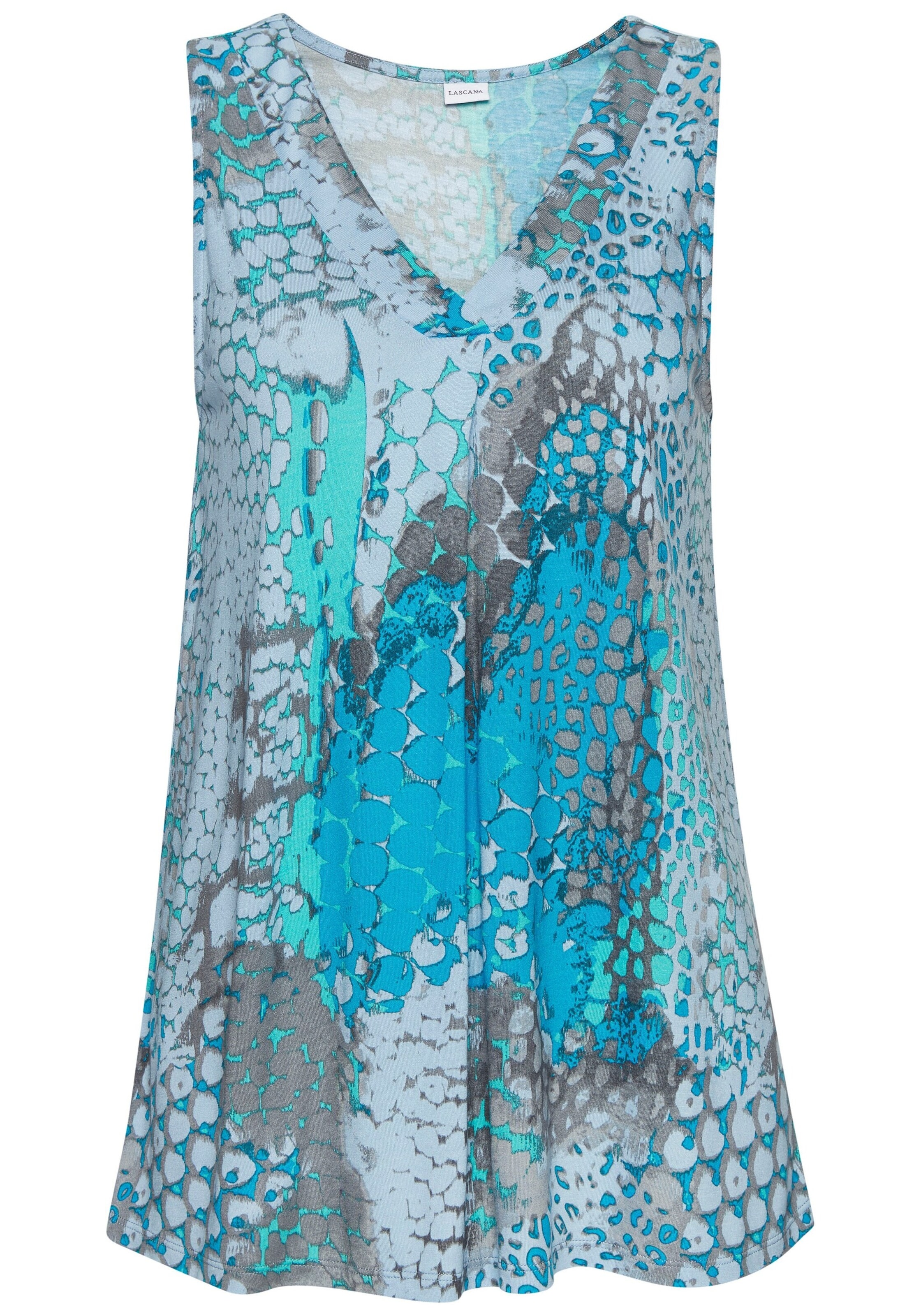 Top de la BUFFALO pe albastru: față