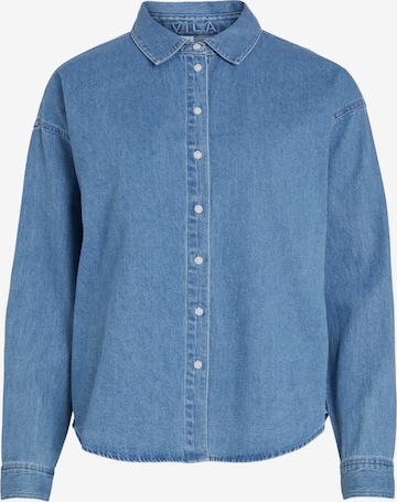 VILA Blouse in Blauw: voorkant