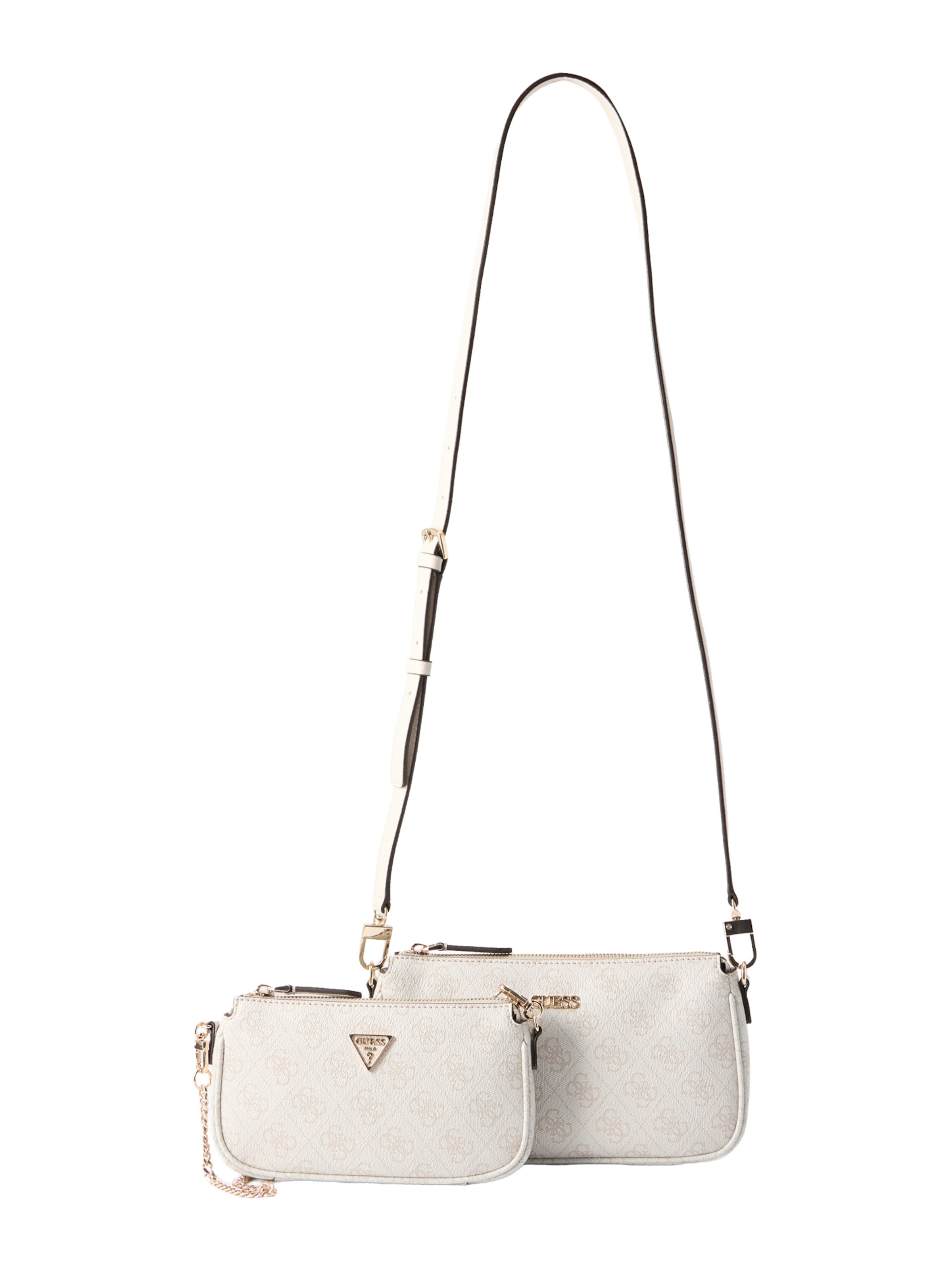 GUESS Schoudertas 'NOELLE II' in Wit: voorkant