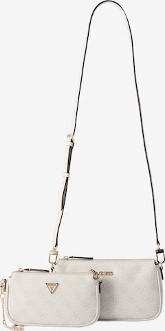 GUESS Schoudertas 'NOELLE II' in Wit: voorkant