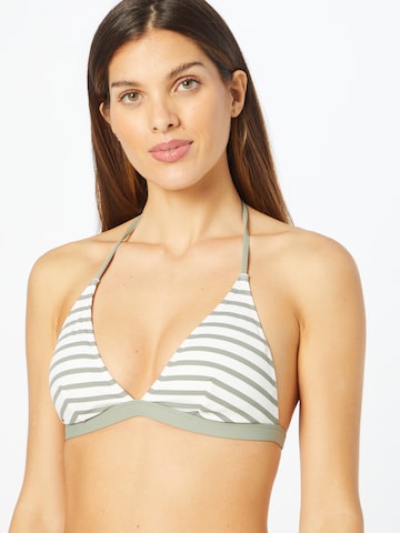 ESPRIT - Triángulo Top de bikini en gris: frente