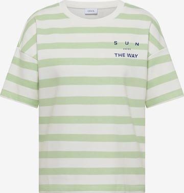 CECIL Shirt in Green: front