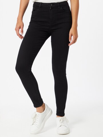 ESPRIT Skinny Džíny – černá: přední strana