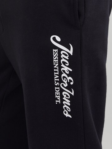 JACK & JONES Tapered Byxa 'JPSTGORDON' i svart