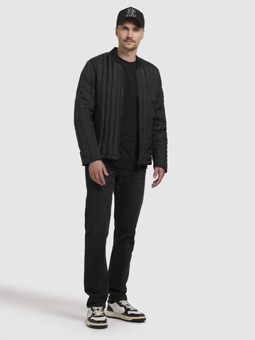 khujo Jacke 'ROMIT' in Schwarz