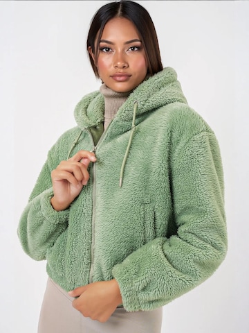 Veste mi-saison Bigdart en vert : devant