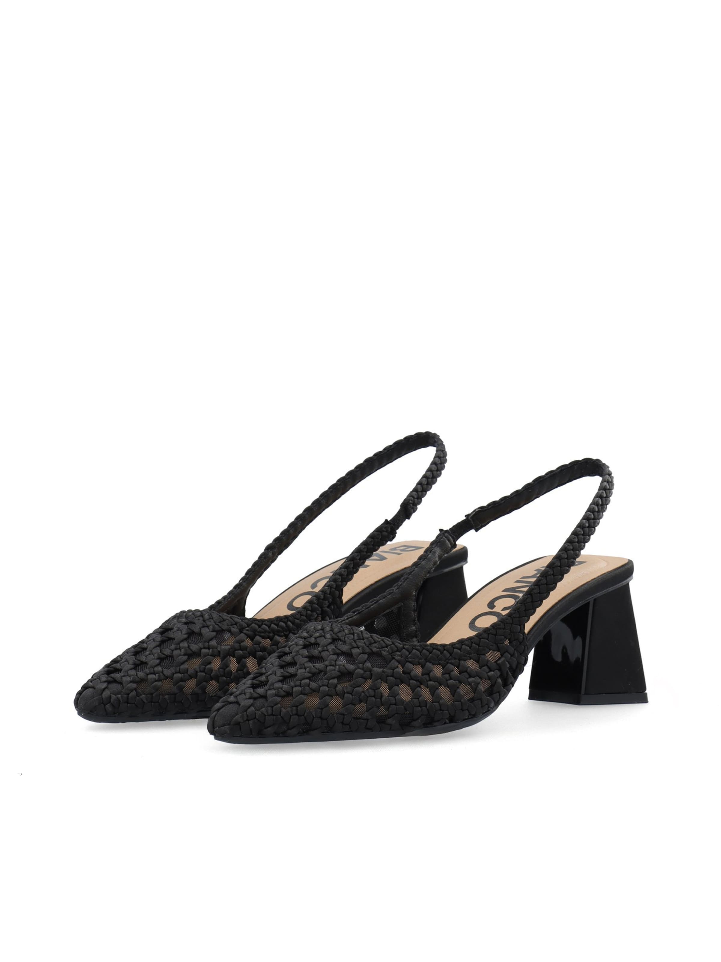 Bianco Slingback pumps 'MARALYN ' in Black