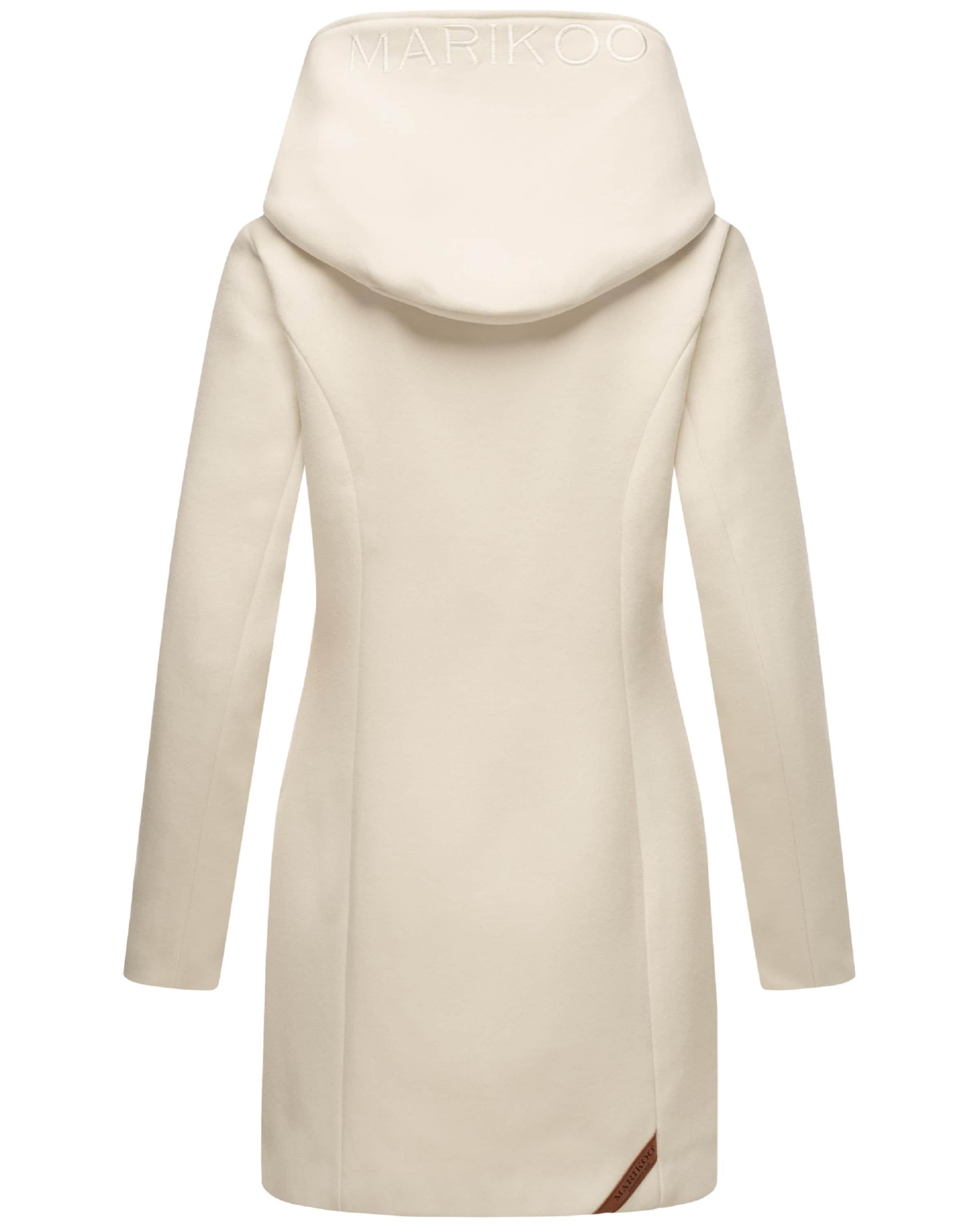 MARIKOO Prechodný kabát 'Maikoo' - Biela